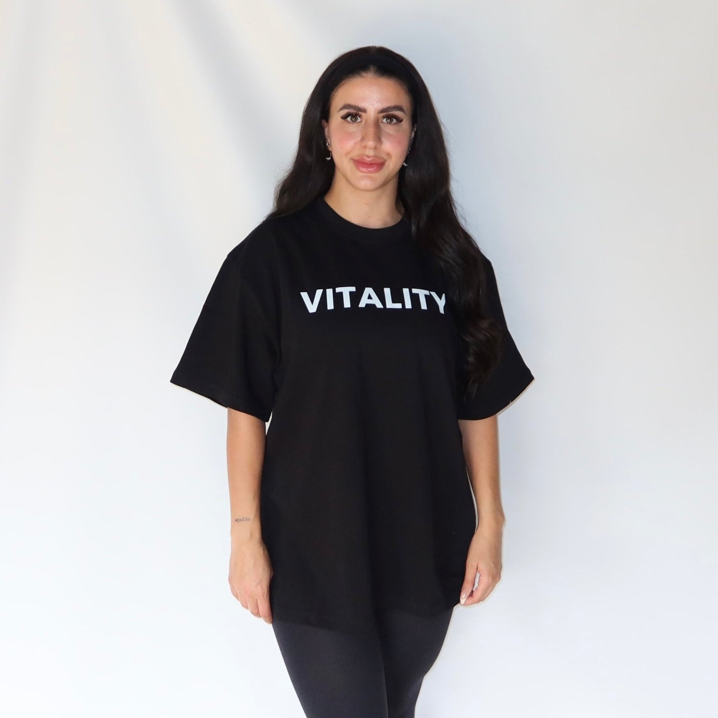 Unisex ‘Athanos’ Oversized Tee - Vitality Apparel - Vitality Apparel