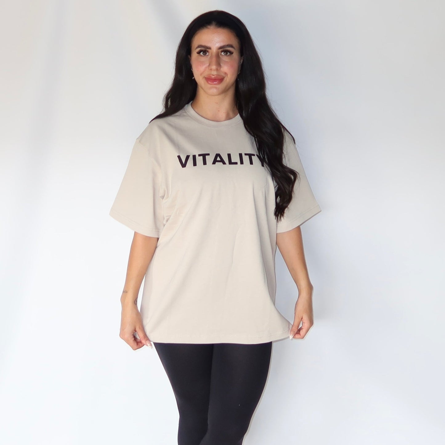 Unisex ‘Athanos’ Oversized Tee - Vitality Apparel - Vitality Apparel