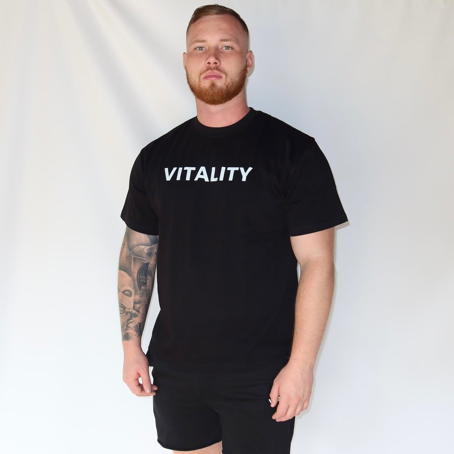 Unisex ‘Athanos’ Oversized Tee - Vitality Apparel - Vitality Apparel