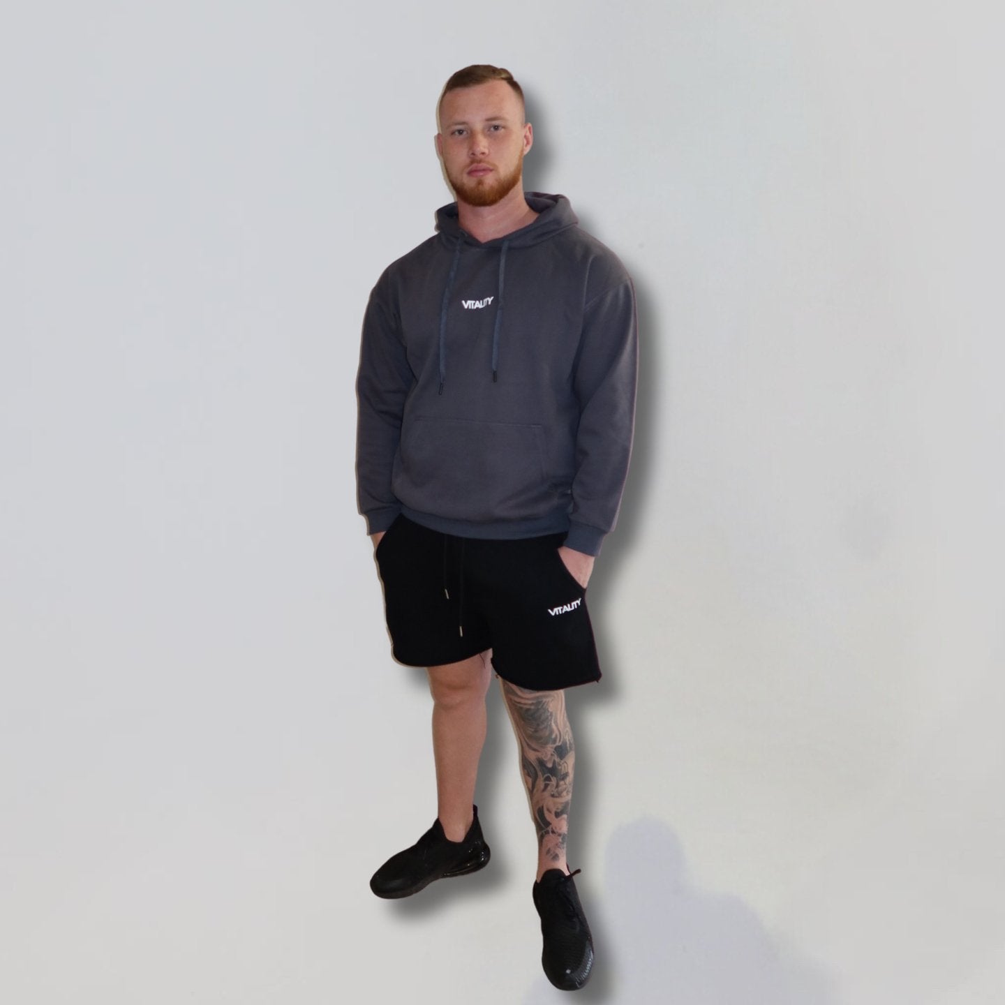 Mens Performance Hoodie - Vitality Apparel - Vitality Apparel